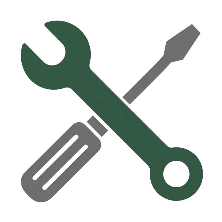 Icon Technischer Service Symbol für technischen Service und Unterstützung vor Ort
